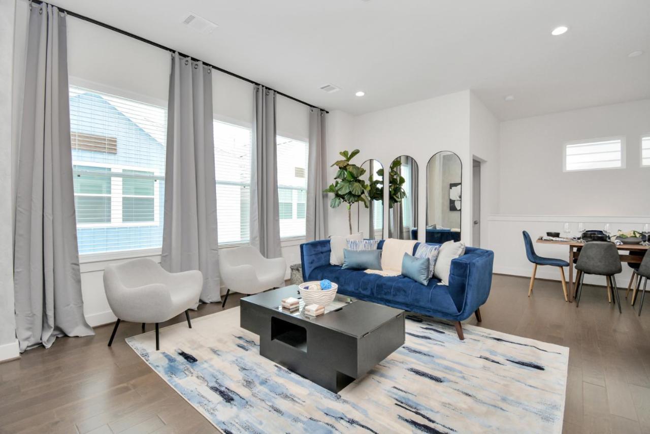 Casa Azure - New Modern 3 Bedroom Med Center, Nrg, Uh Houston Exterior photo